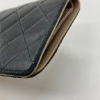 Chanel Quilted Long Wallet Black — view 3