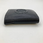 Gucci Soho Trifold Wallet GG Mark Black Shape Softening Yes — view 3