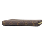 Louis Vuitton Long Wallet Zippy Monogram Canvas Brown Gold Hardware — view 3