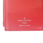 Louis Vuitton Chain Compact Wallet Epi Bifold Red — view 8
