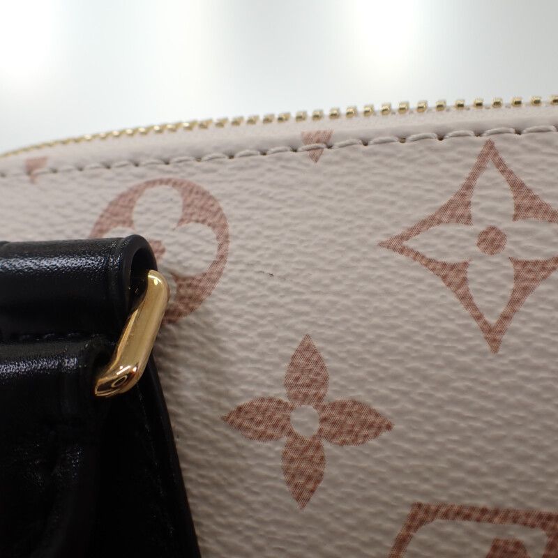 Louis Vuitton Speedy Bandouliere 20 2-Way Bag Monogram Dune White Beige — view 8