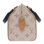 Louis Vuitton Speedy Bandouliere 20 2-Way Bag Monogram Dune White Beige — view 3