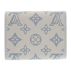 Louis Vuitton Portefeuille Iris Compact Bifold Wallet Monogram Mahina — view 2
