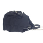 Prada Mini Backpack 1 Bh029 Shoulder Bag 2-Way Linylon Saffiano Black Silver — view 3