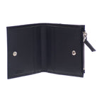 Prada Re-nylon Card Case 2 Ml049 Dmh f0002 Fold Wallet Saffiano Black Silver — view 7