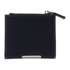 Prada Re-nylon Card Case 2 Ml049 Dmh f0002 Fold Wallet Saffiano Black Silver — view 3