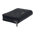 Christian Dior Gravity Zip 2 Flg h00 N Coin Case Calf Black Silver — view 4