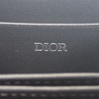 Christian Dior Gravity Zip 2 Flg h00 N Coin Case Calf Black Silver — view 7
