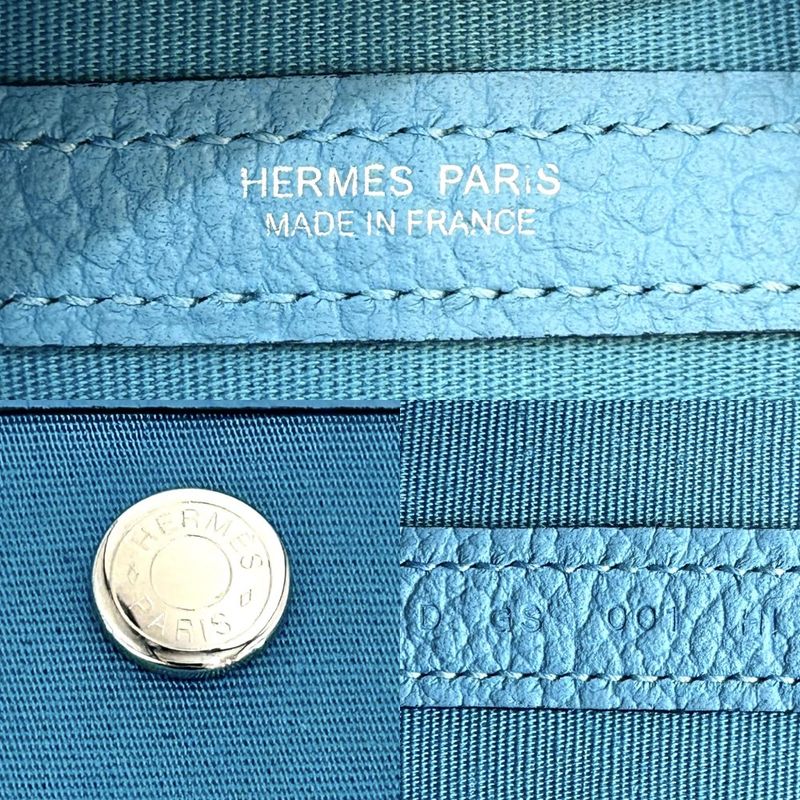 Hermes Handbag Garden Party PM Tote Bag Negonda Toile — view 6