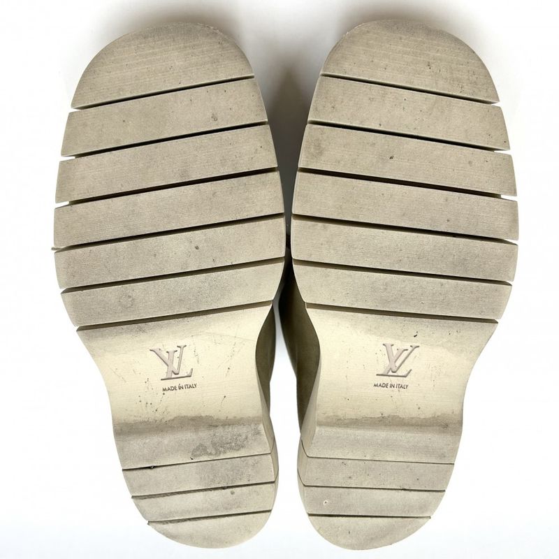 Louis Vuitton Boots Square Line Ankle Monogram Short Shoes 6 — view 5