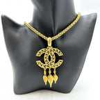 Chanel Necklace Coco Mark Long Swing Accessory Vintage — view 5