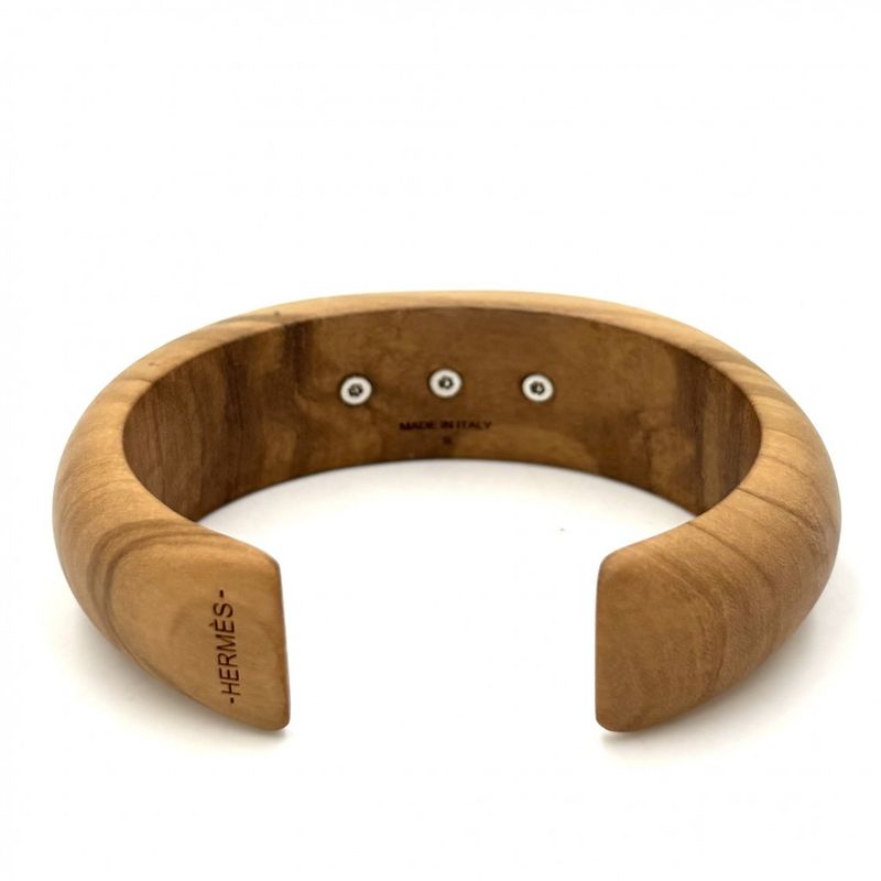 Hermes Bangle Collierd Chien Bracelet Accessories Small Wood — view 4