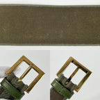 Fendi Belt FF Logo Fashion Item Thick Small 85 34 Size Canvas — view 6