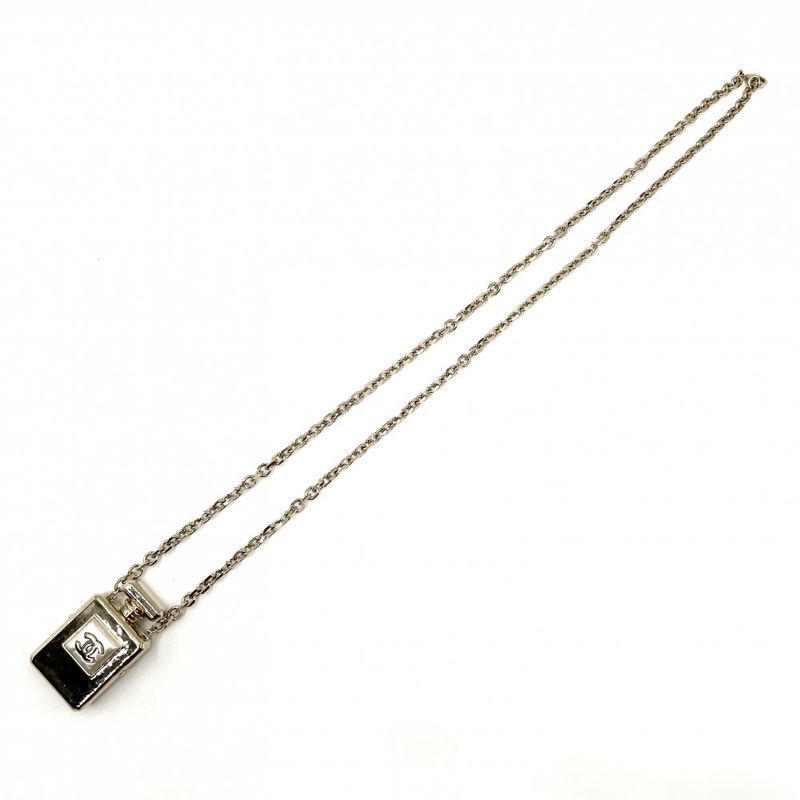 Chanel Necklace Women Long Perfume Motif Coco Mark Accessories