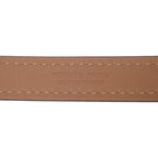 Hermes Pop H 15 Belt Vaux Epson Etoupe Brown Pink Gold Hardware — view 6