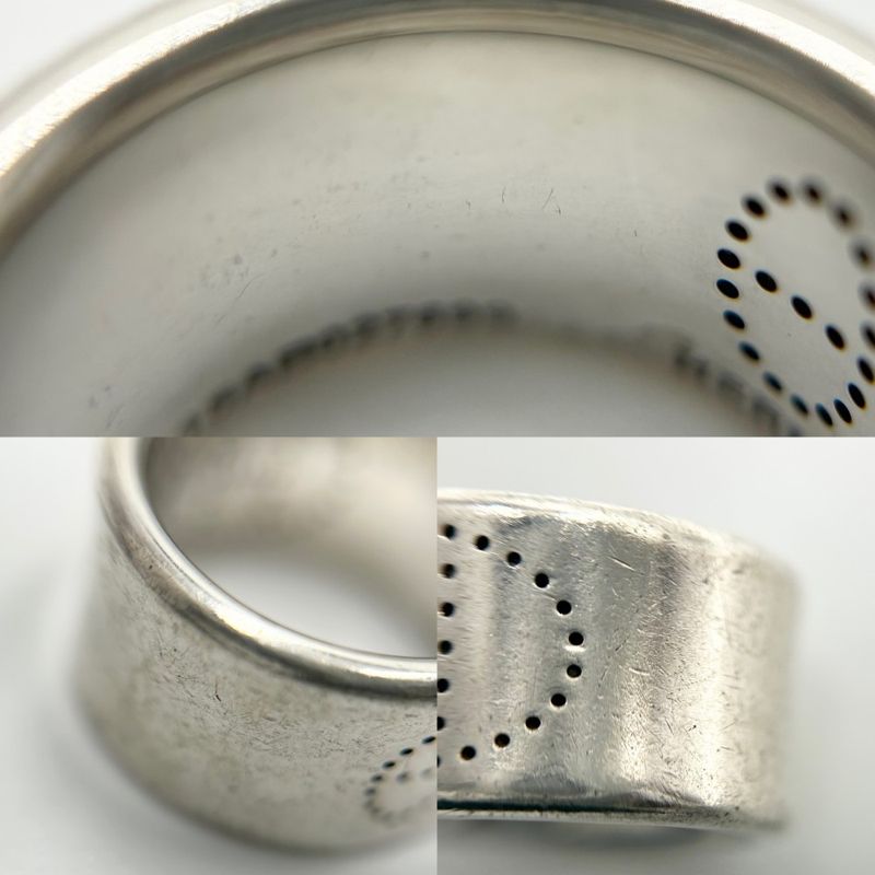 Hermes Rings Eclipse Ribbon Ring Accessories Jewelry Small Size 51 — view 8
