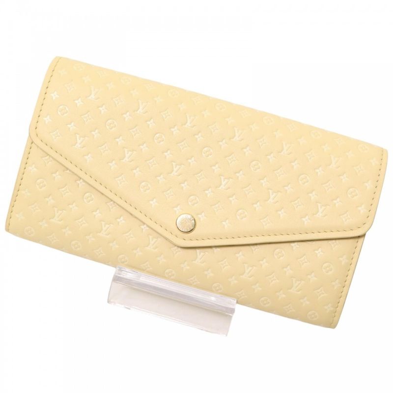 Louis Vuitton Nano Monogram Portefeuille Sarah NM Long Wallet Flap — view 3