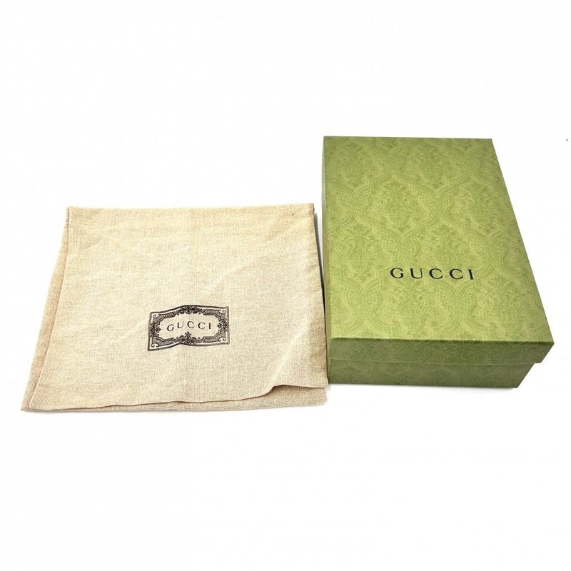 Gucci Shoulder Bag GG Blonde Chain Pochette Crossbody Small — view 8
