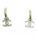 Chanel Hoop Coco Mark Accessories Swing Rhinestone — view 3