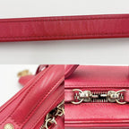 Chanel Shoulder Bag Women Quilted CC Filigree Vanity Mini Pochette — view 8
