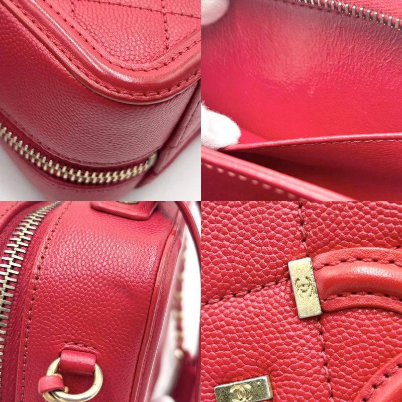 Chanel Shoulder Bag Women Quilted CC Filigree Vanity Mini Pochette — view 7