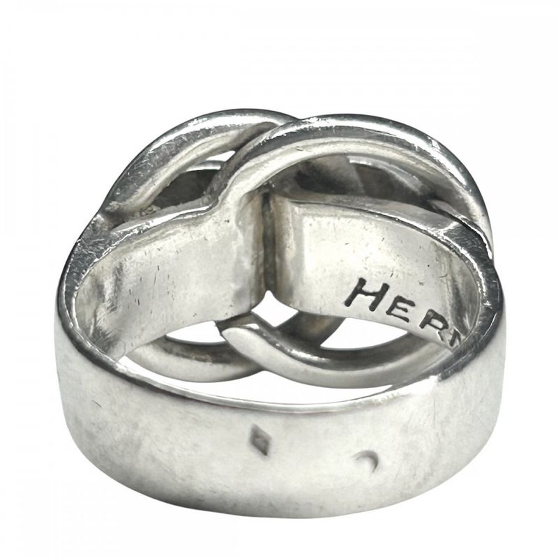 Hermes Ring Douzanneau Accessories Jewelry Small Silver 925 — view 4