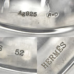 Hermes Rings Eclipse Ribbon Ring Accessories Jewelry Small 52 Size