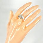 Hermes Rings Eclipse Ribbon Ring Accessories Jewelry Small 52 Size