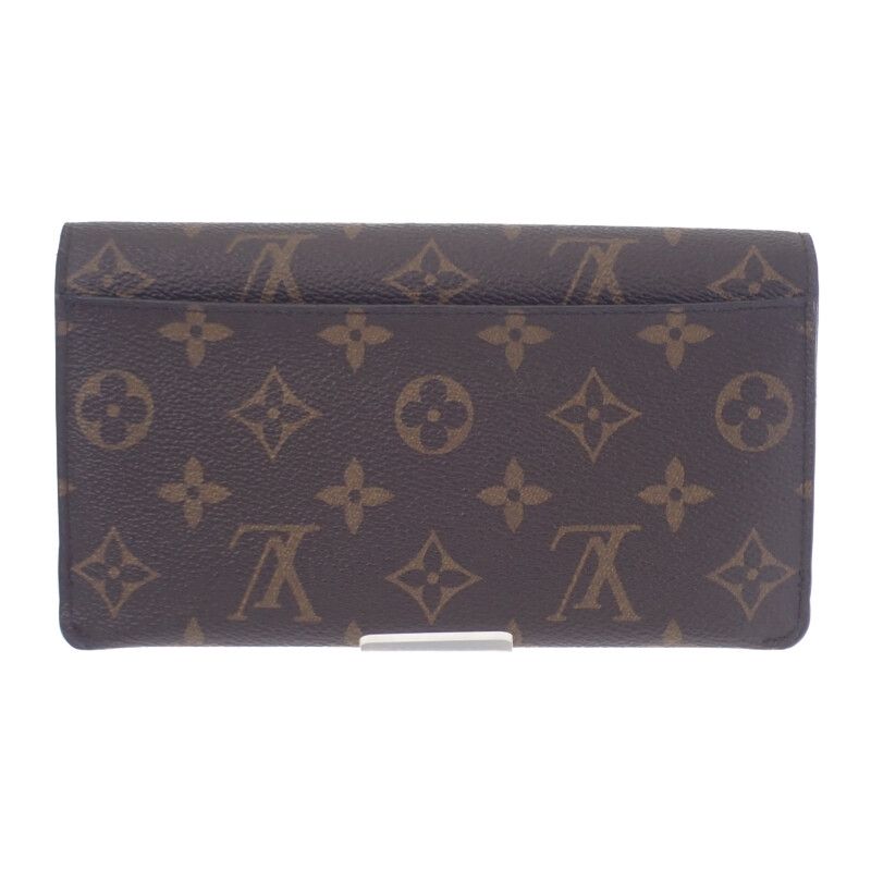 Louis Vuitton Portefeuille Jeanne Long Wallet Monogram Canvas Fuchsia — view 2