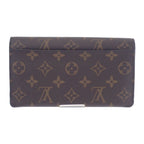 Louis Vuitton Portefeuille Jeanne Long Wallet Monogram Canvas Fuchsia — view 2