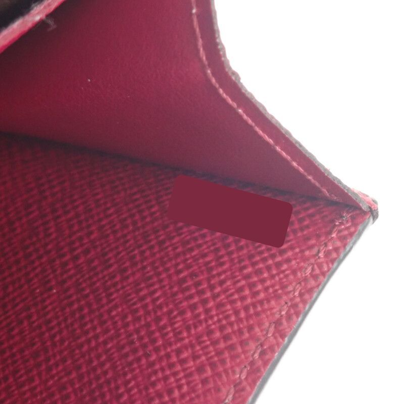Louis Vuitton Portefeuille Jeanne Long Wallet Monogram Canvas Fuchsia — view 8