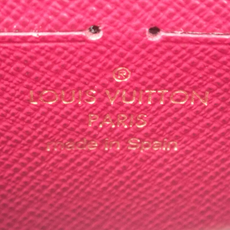 Louis Vuitton Portefeuille Jeanne Long Wallet Monogram Canvas Fuchsia — view 9