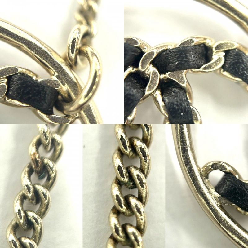 Chanel Necklace Coco Mark Chain Design Accessory Pendant GP