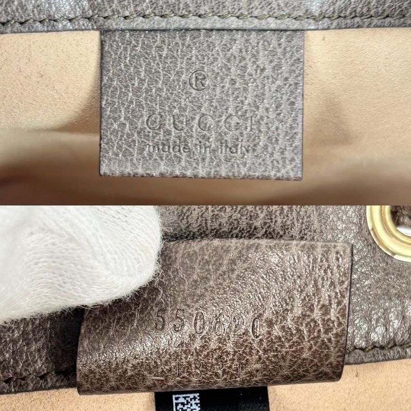 Gucci Shoulder Bag Ophidia Mini Bucket Crossbody Sherry — view 6