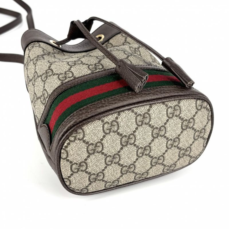 Gucci Shoulder Bag Ophidia Mini Bucket Crossbody Sherry — view 4