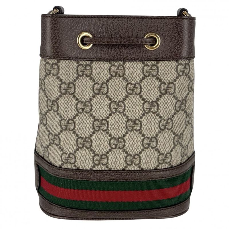 Gucci Shoulder Bag Ophidia Mini Bucket Crossbody Sherry — view 3