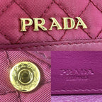 Prada Chain Wallet Quilted Shoulder Purse