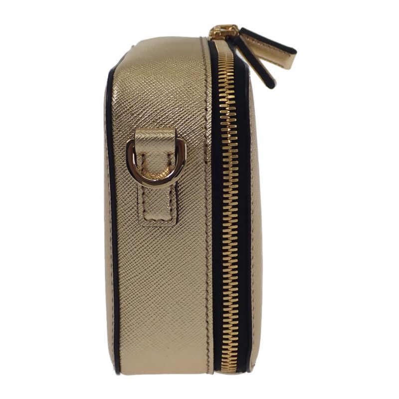 Prada Brick 2 Vh070 Shoulder Bag Leather Gold Hardware Men — view 5