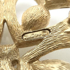 Christian Dior Brooch Clover Accessories Fashion Items Small — view 6