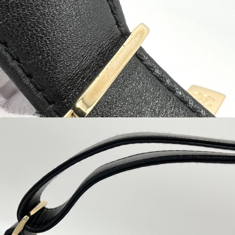Chanel Handbag Choco Bar Bag Leather — view 9