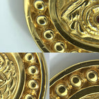 Chanel Accessories Vintage Owl Motif GP Gold