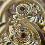 Chanel Accessories Vintage Owl Motif GP Gold
