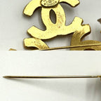 Chanel Brooch Coco Mark Triple Accessories Vintage GP 94 — view 6