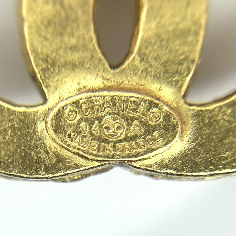 Chanel Brooch Coco Mark Triple Accessories Vintage GP 94 — view 5