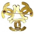 Chanel Brooch Coco Mark Triple Accessories Vintage GP 94 — view 4