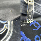 Chanel Handbag Hawaii Limited Coco-mark Shoulder Canvas Black — view 8