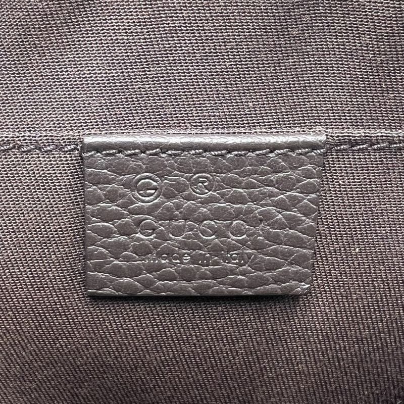 Gucci Waist Bag Pouch Body GG Canvas Leather Brown — view 5