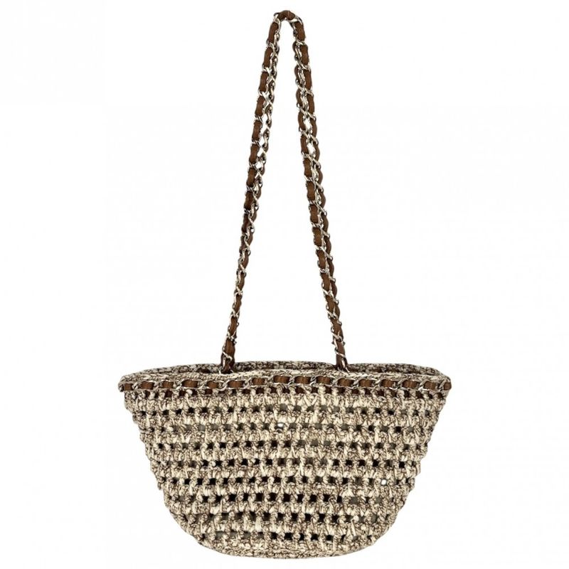 Chanel Shoulder Bag Cage Shopping Chain Tote Coco — view 3