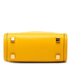 Fendi Sunshine Shopper Mini Tote Bag 2-Way 8 Bs051 Yellow Brown — view 3