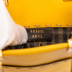 Fendi Sunshine Shopper Mini Tote Bag 2-Way 8 Bs051 Yellow Brown — view 6
